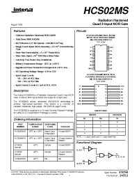 Datasheet HCS02K производства Intersil