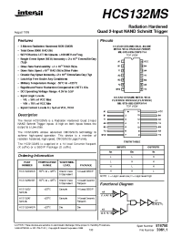 Datasheet HCS132DMSR производства Intersil