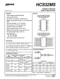 Datasheet HCS32D производства Intersil