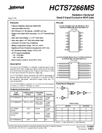 Datasheet HCTS7266KMSR производства Intersil