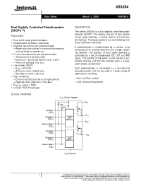 Datasheet X93254UV14I-3 производства Intersil