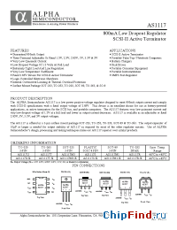 Datasheet AS1117M1 manufacturer Int Power Sources