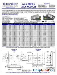 Datasheet H100-24S3.3 manufacturer Intronics