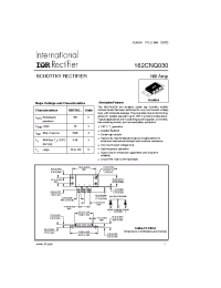 Datasheet 162CNQ030 manufacturer IRF