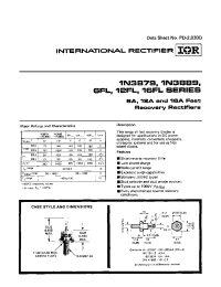 Datasheet 1N3883R manufacturer IRF