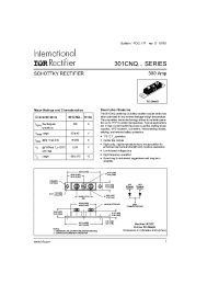 Datasheet 301CNQ050 manufacturer IRF