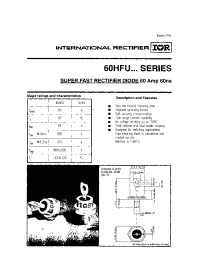 Datasheet 60HFU-200 manufacturer IRF