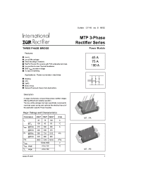 Datasheet 70MT140PA manufacturer IRF