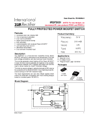 Datasheet IRSF3031L manufacturer IRF