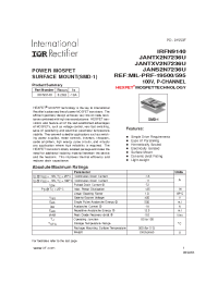 Datasheet JANS2N7236U производства IRF