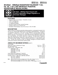 Datasheet OMR184NTM manufacturer IRF