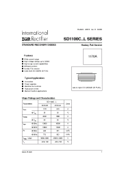 Datasheet SD1100C04L производства IRF