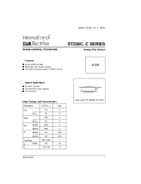 Datasheet ST230C04C1L manufacturer IRF