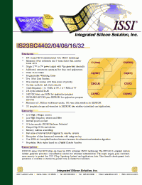 Datasheet IS23C4408 manufacturer ISSI