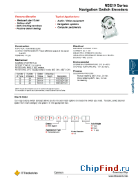 Datasheet NSE10DH1211 производства ITT