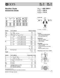 Datasheet DS75-08B производства IXYS