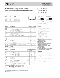 Datasheet DSEC60-03AR производства IXYS