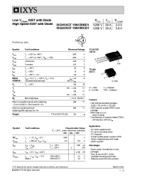 Datasheet MEK300-06DA manufacturer IXYS