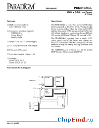 Datasheet PDM21024LL-10 manufacturer IXYS