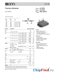 Datasheet VCC105-08IO7 производства IXYS