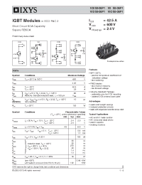 Datasheet VDI50-06P1 производства IXYS