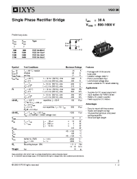 Datasheet VGO36-14IO7 производства IXYS