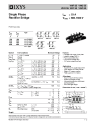 Datasheet VHF55-14IO7 производства IXYS