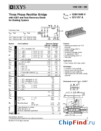 Datasheet VUB120 manufacturer IXYS
