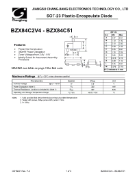 Datasheet BZX84C22 manufacturer Jiangsu