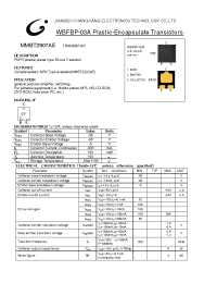 Datasheet MMBT2907AE manufacturer Jiangsu