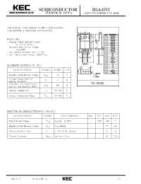 Datasheet B5A45VI производства KEC