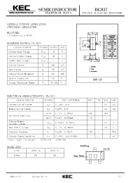 Datasheet BC817-25 производства KEC