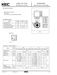 Datasheet E50A2CBR/RB производства KEC