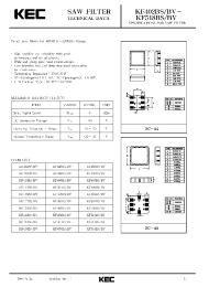 Datasheet KF402BV производства KEC