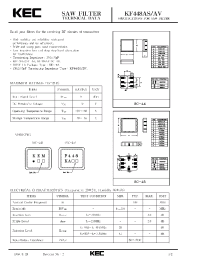 Datasheet KF448AS производства KEC