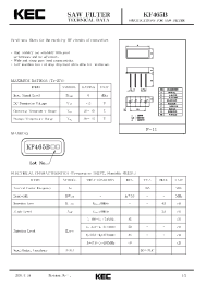 Datasheet KF465B производства KEC