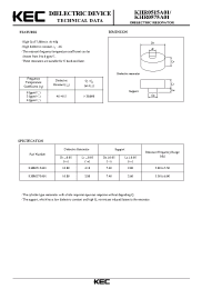 Datasheet KHR0575A01 производства KEC