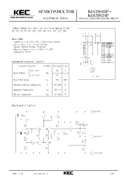 Datasheet KIA78S18P производства KEC