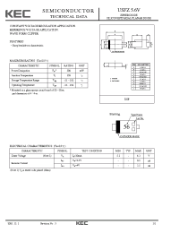 Datasheet USFZ5.6V производства KEC