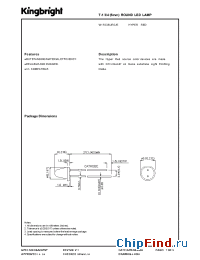 Datasheet W1703SURC/E manufacturer Kingbright