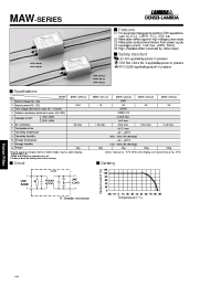 Datasheet MAW-1202-22 manufacturer Densei-Lambda