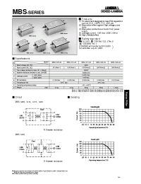 Datasheet MBS1220-22 manufacturer Densei-Lambda