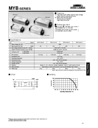 Datasheet MYB-1210-33 manufacturer Densei-Lambda