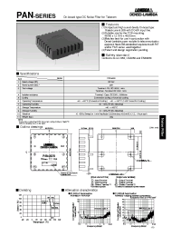 Datasheet PAN4820 manufacturer Densei-Lambda