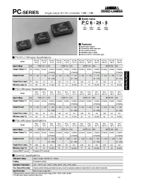 Datasheet PC3-12-5 manufacturer Densei-Lambda