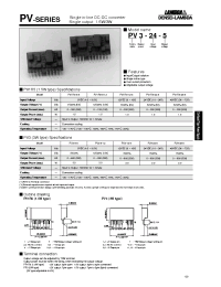 Datasheet PVD1R5-12-1212 manufacturer Densei-Lambda