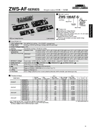 Datasheet ZWS10-12 производства Densei-Lambda