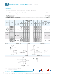 Datasheet BPT-NP23C1 manufacturer American Bright LED