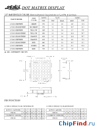 Datasheet LJ2341-21-M1EWRW manufacturer Ledtech