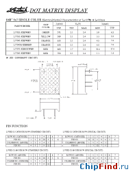Datasheet LJ7031-22EWRN производства Ledtech